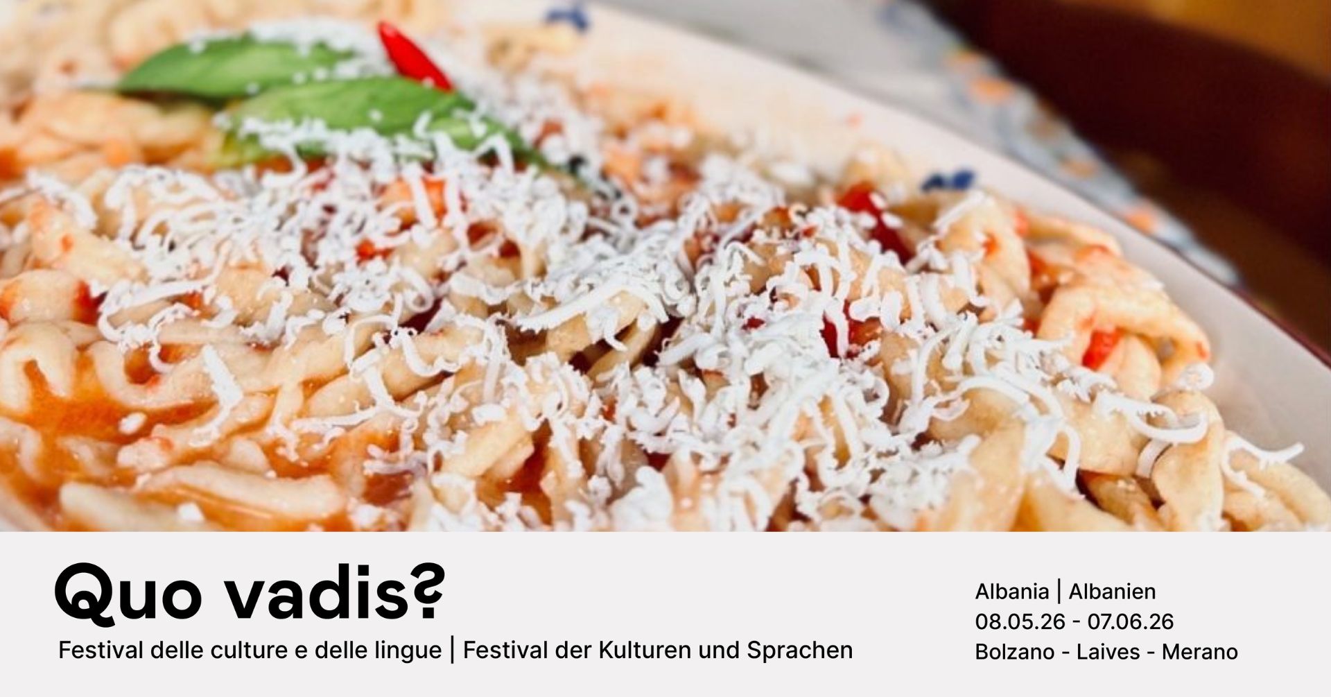 La cultura arbërëshe nel piatto